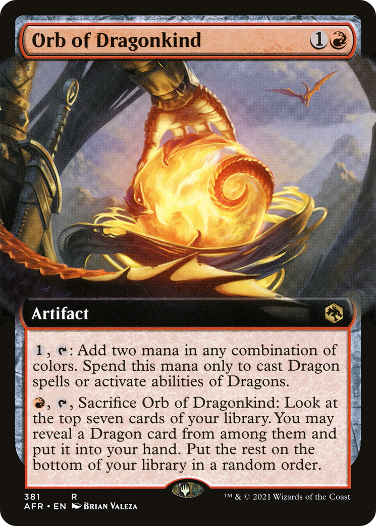 Orb of Dragonkind - Extended Art [AFR-381]