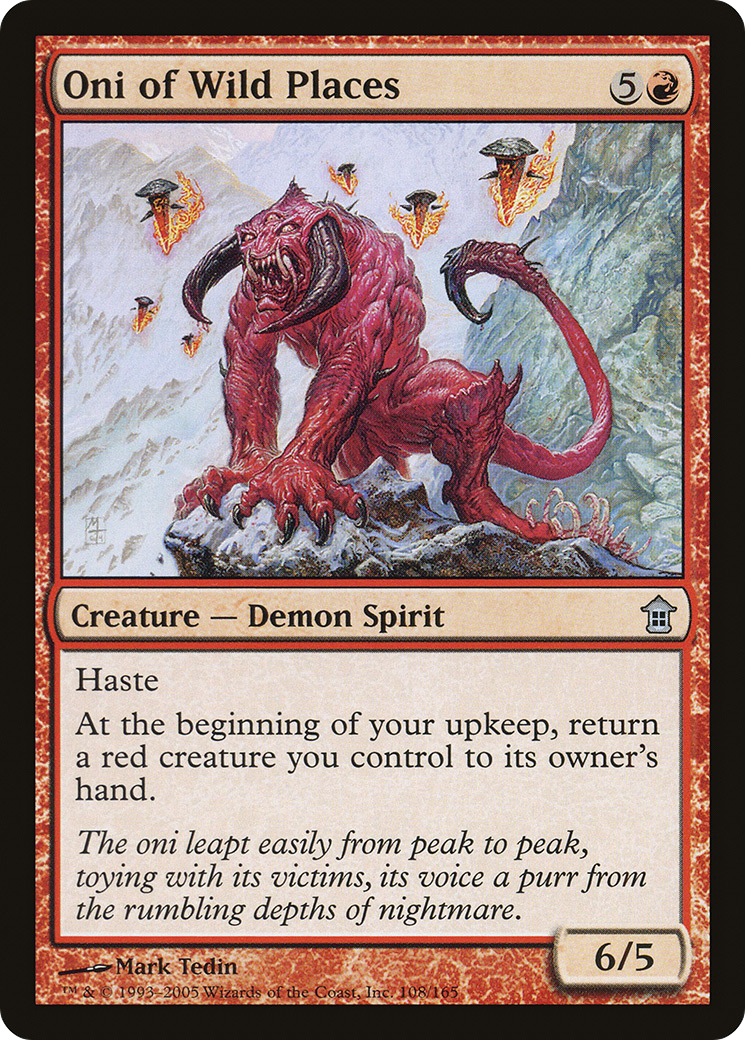 Oni of Wild Places [SOK-108]
