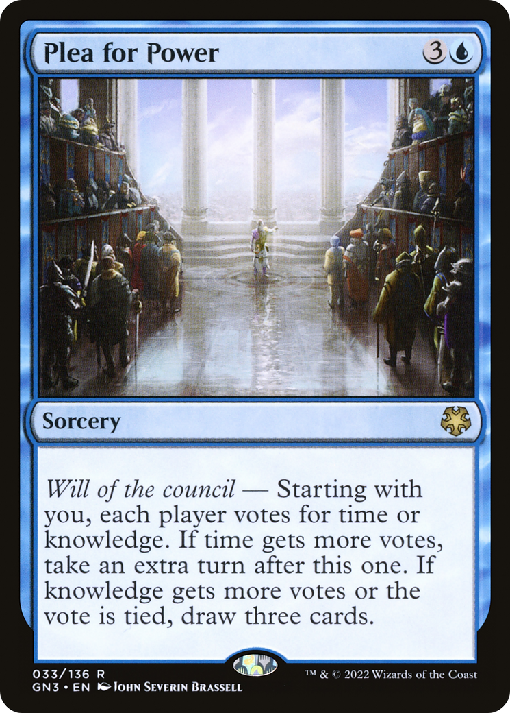 Plea for Power [GN3-33]