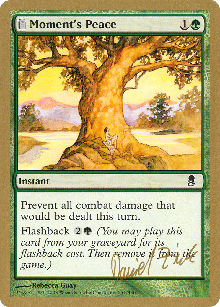 Moment's Peace [WC03-dz251]