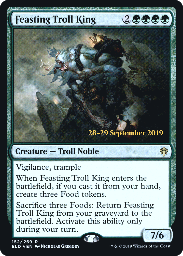 Feasting Troll King - Prerelease Promo [PELD-152s]