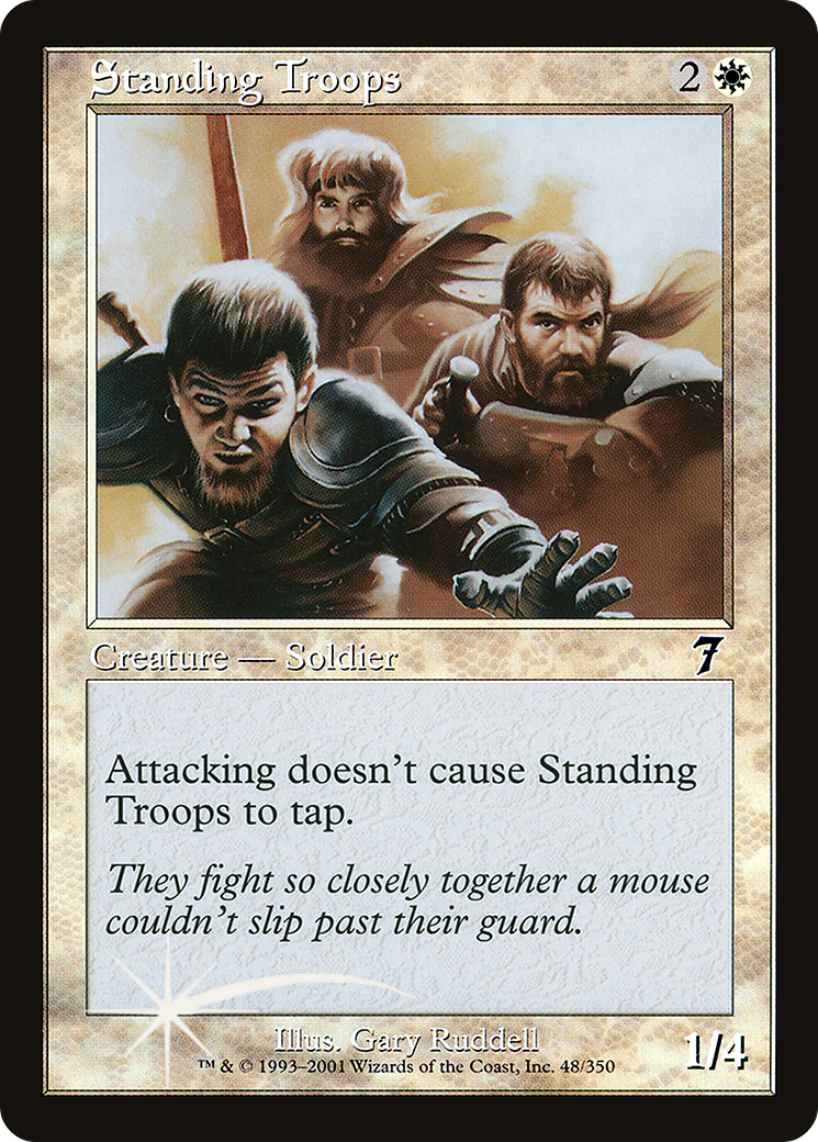 Standing Troops [7ED-48★]