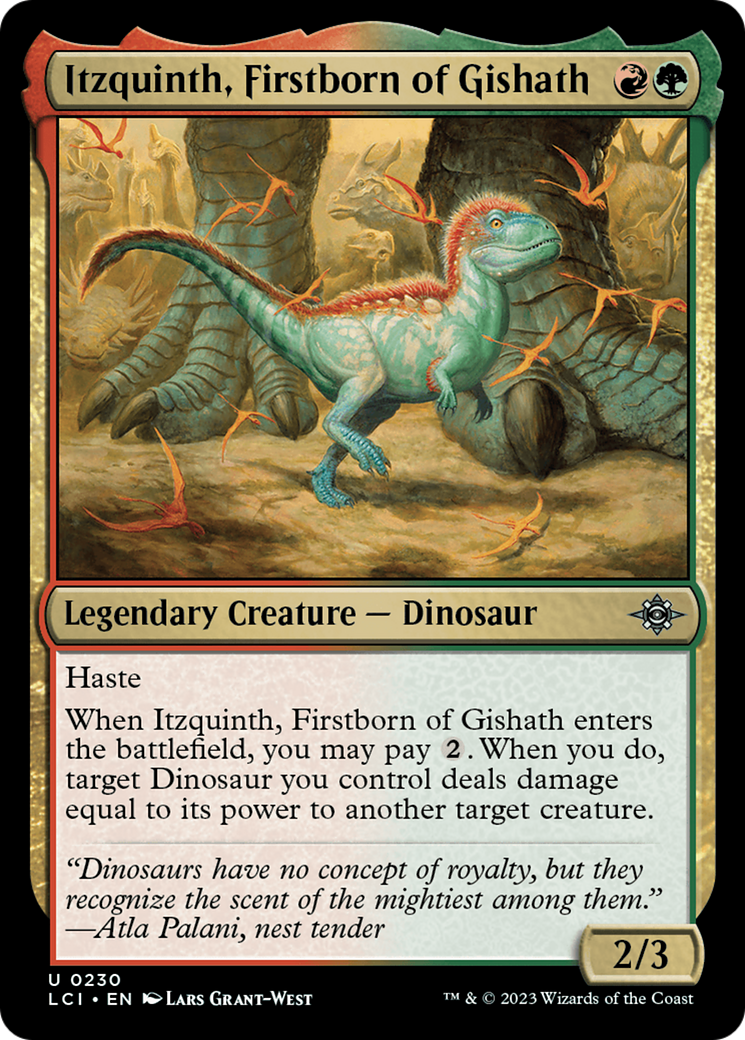 Itzquinth, Firstborn of Gishath [LCI-230]