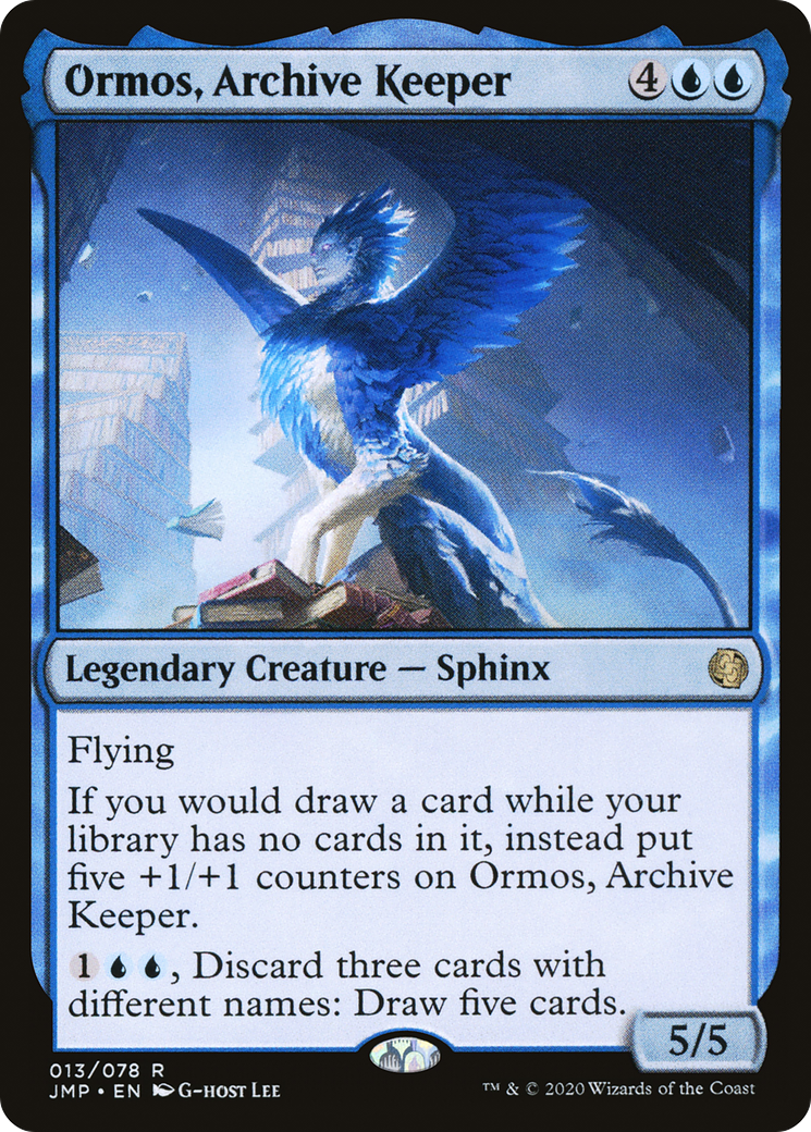 Ormos, Archive Keeper [JMP-13]