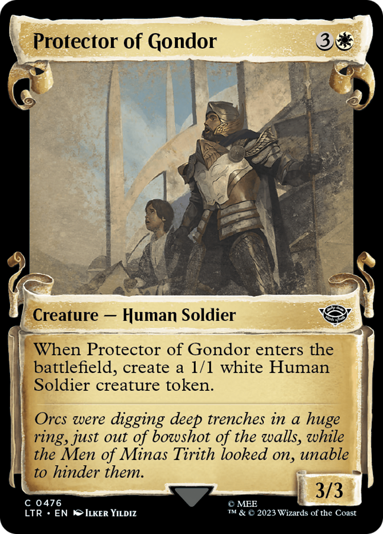 Protector of Gondor - Scroll Showcase [LTR-476]