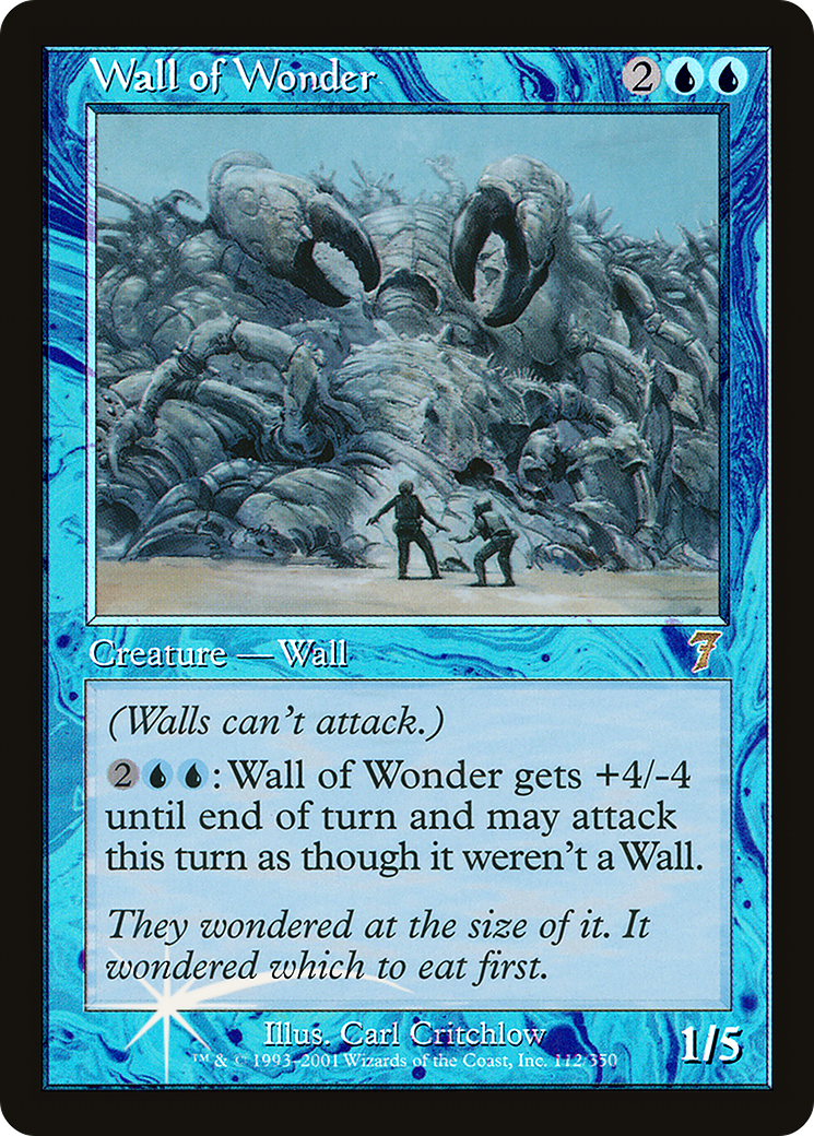 Wall of Wonder [7ED-112★]