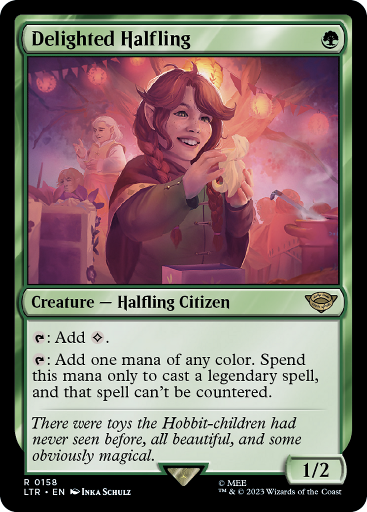 Delighted Halfling [LTR-158]