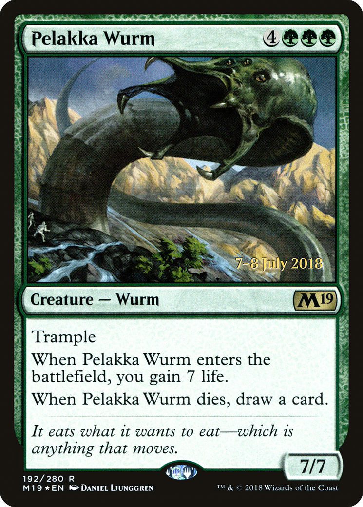 Pelakka Wurm - Prerelease Promo [PM19-192s]