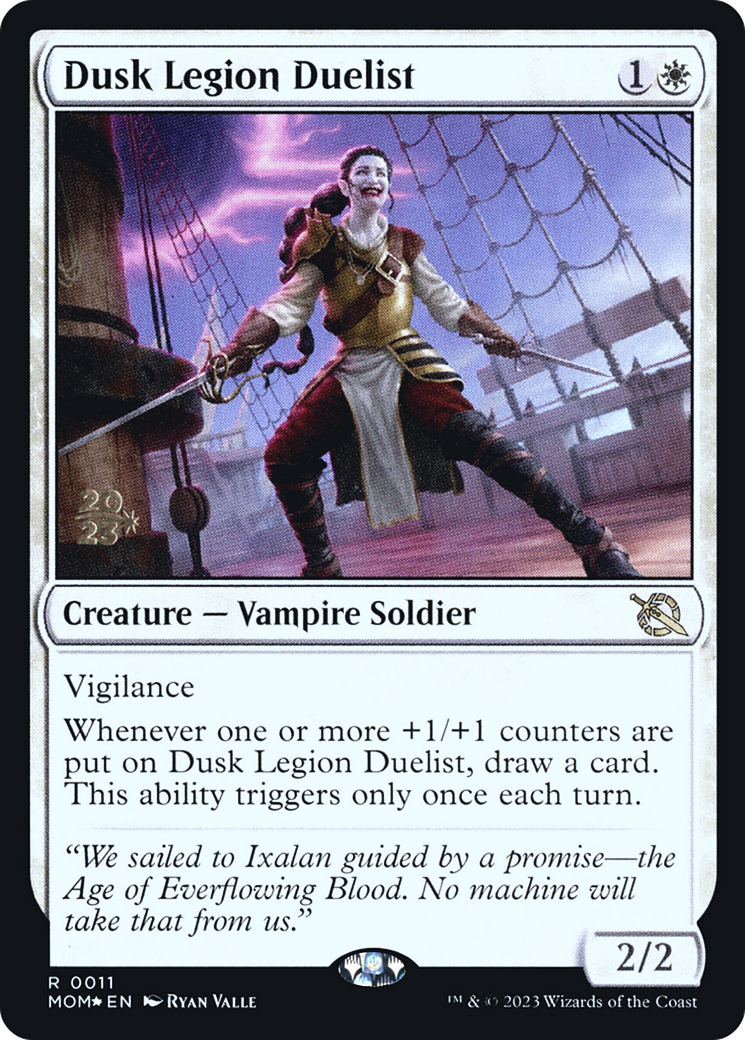 Dusk Legion Duelist - Prerelease Promo [PMOM-11s]