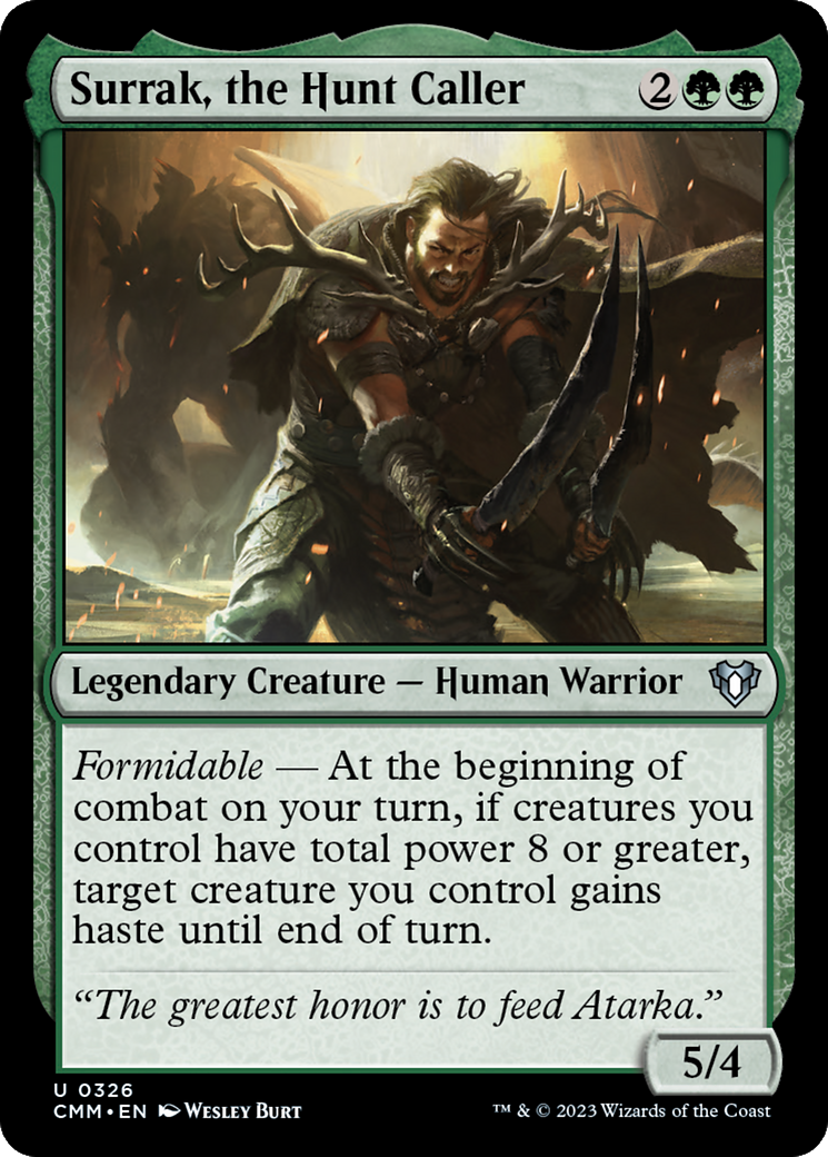Surrak, the Hunt Caller [CMM-326]