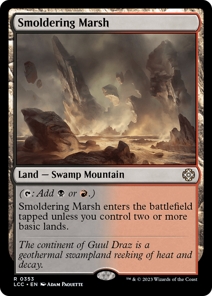 Smoldering Marsh [LCC-353]