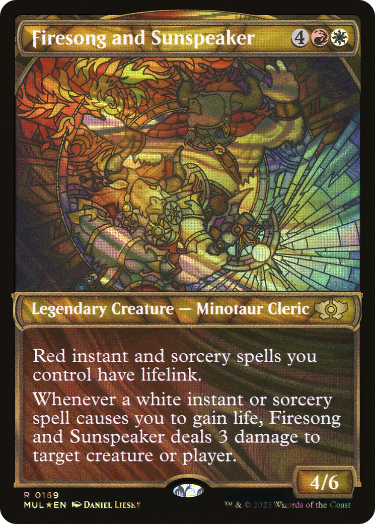 Firesong and Sunspeaker - Showcase - Halo Foil [MUL-169]