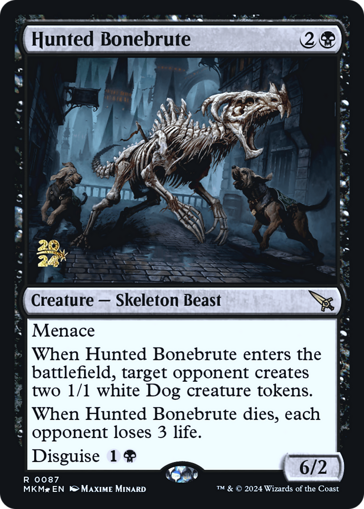 Hunted Bonebrute - Prerelease Promo [PMKM-87s]