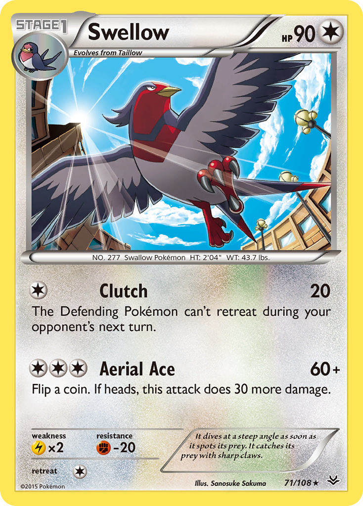 Swellow [XY6-71]