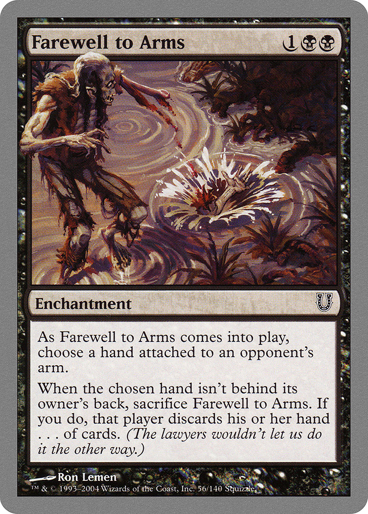 Farewell to Arms [UNH-56]