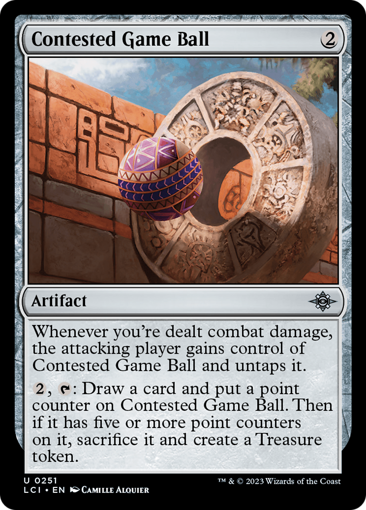 Contested Game Ball [LCI-251]