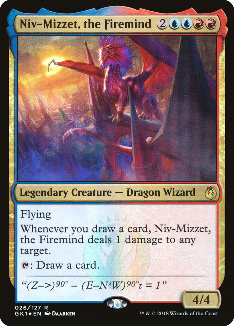 Niv-Mizzet, the Firemind [GK1-26]