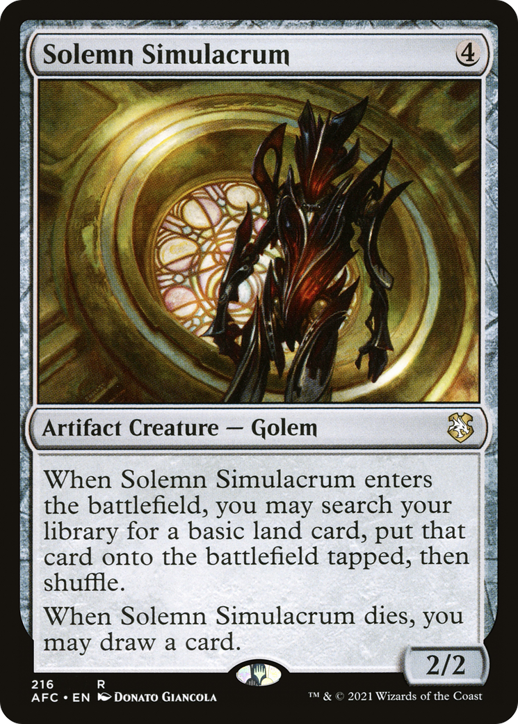 Solemn Simulacrum [AFC-216]
