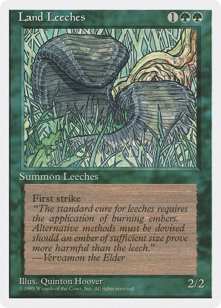 Land Leeches [4ED-255]