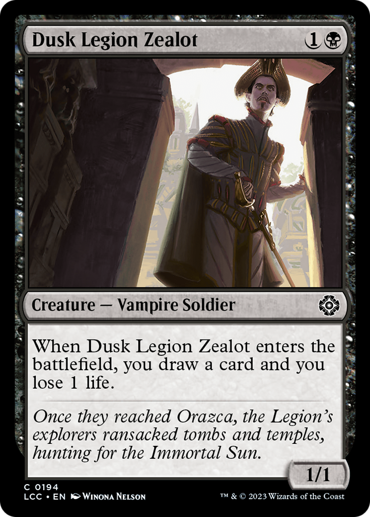 Dusk Legion Zealot [LCC-194]