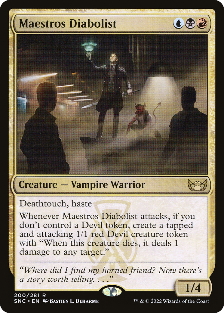 Maestros Diabolist [SNC-200]