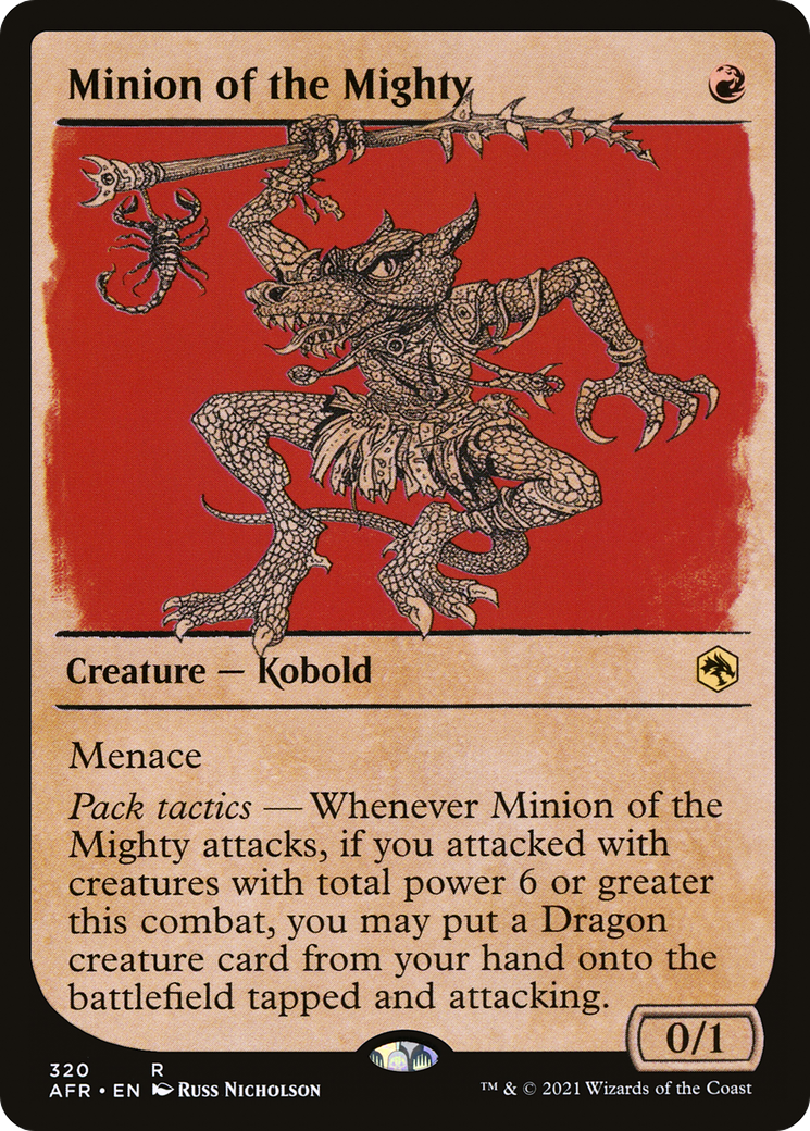 Minion of the Mighty - Showcase [AFR-320]