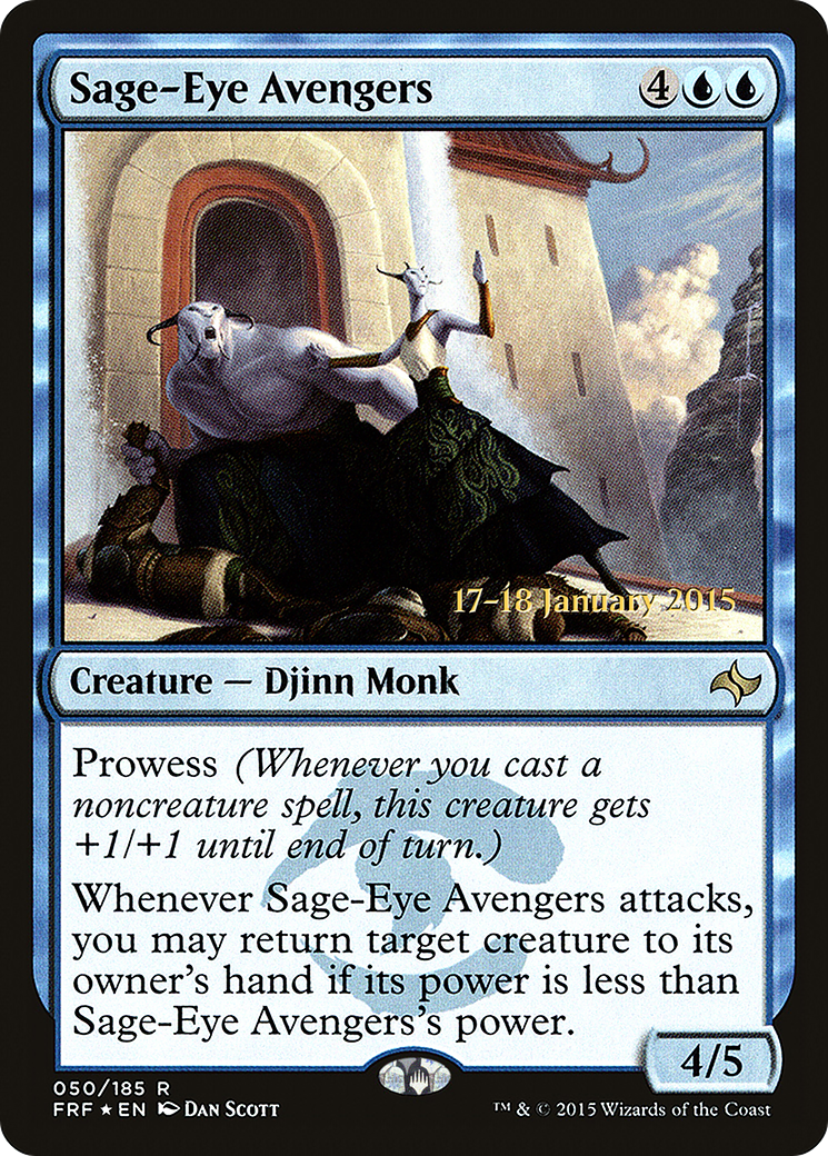 Sage-Eye Avengers - Prerelease Promo [PFRF-50s]
