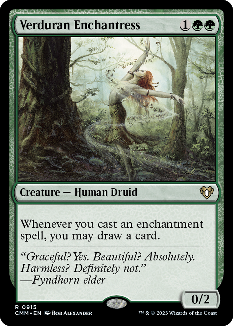Verduran Enchantress [CMM-915]