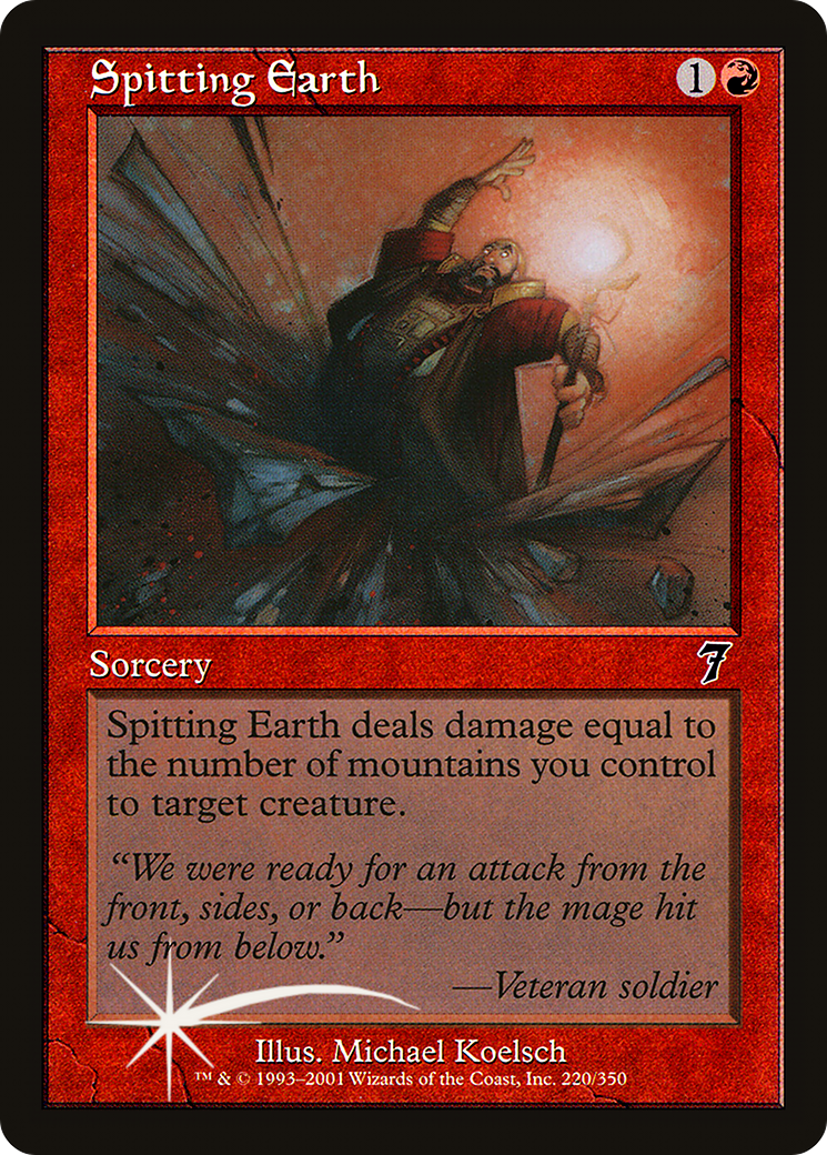 Spitting Earth [7ED-220★]