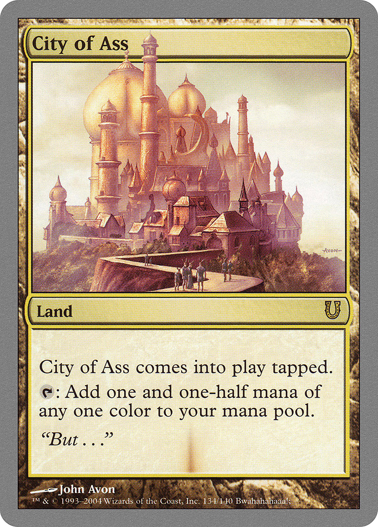 City of Ass [UNH-134]