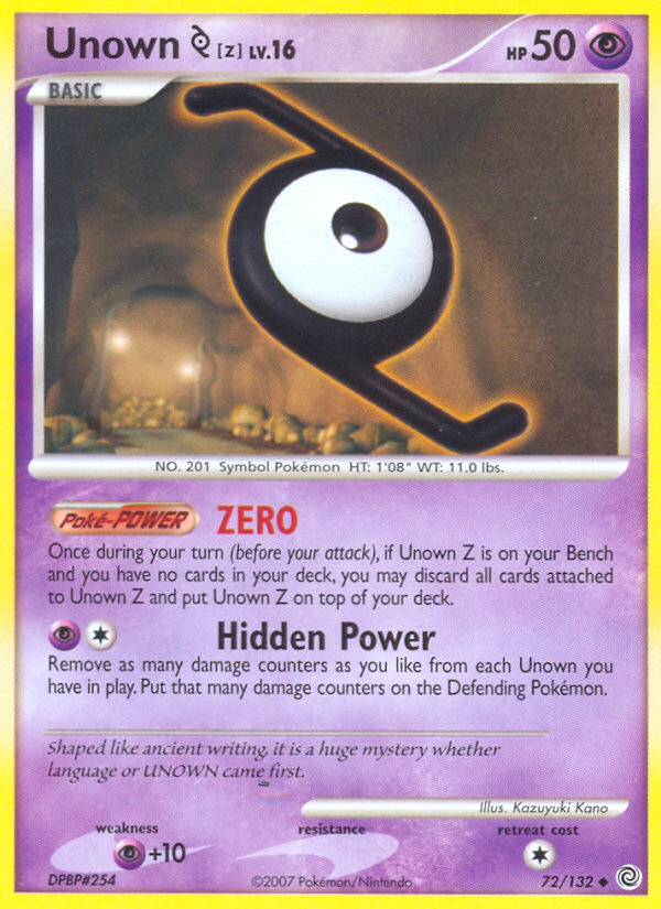 Unown [Z] [DP3-72]