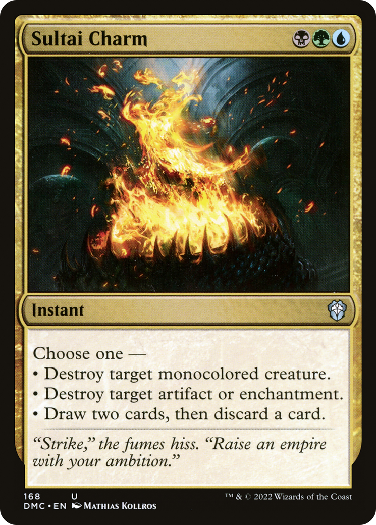 Sultai Charm [DMC-168]