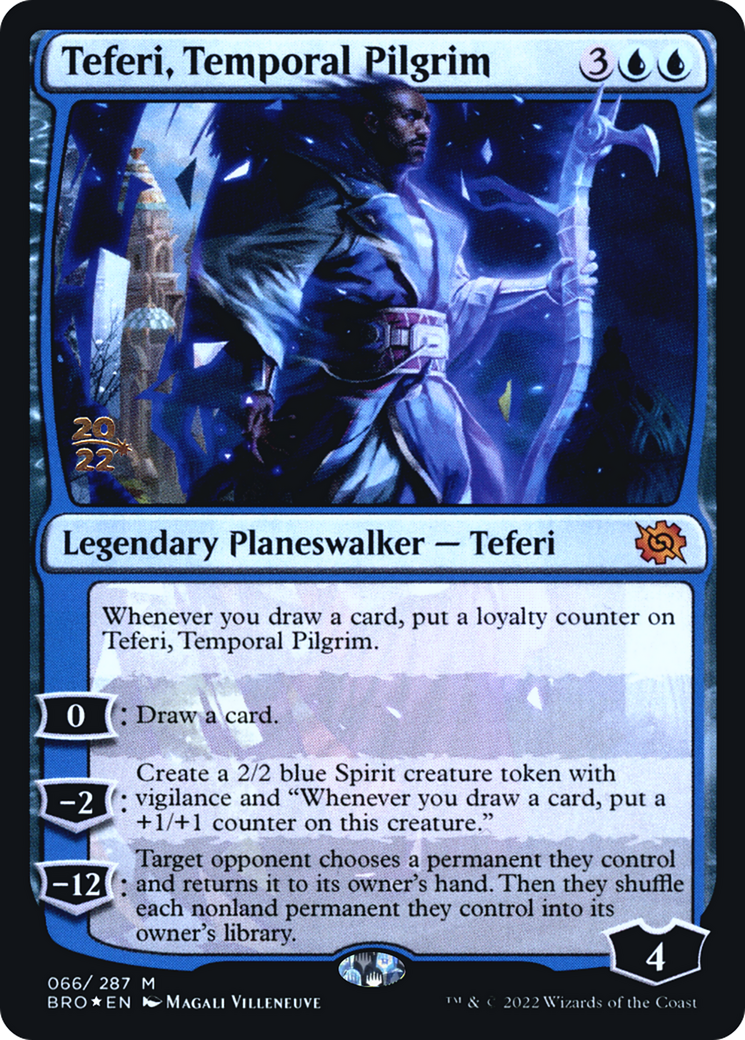 Teferi, Temporal Pilgrim - Prerelease Promo [PBRO-66s]