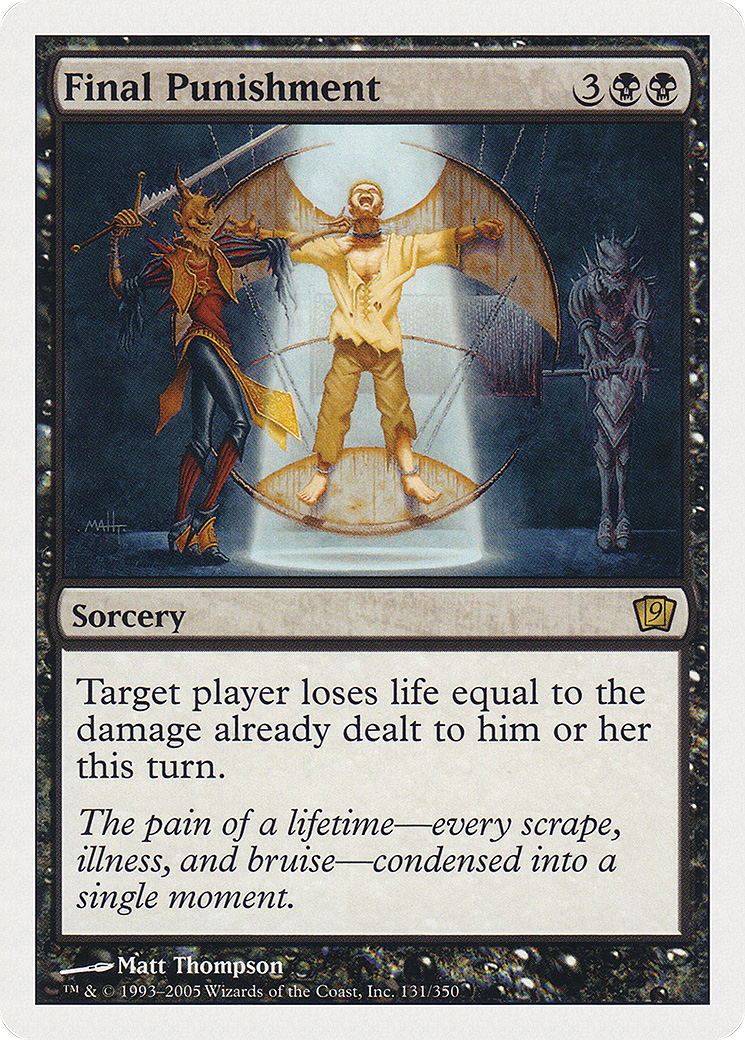 Final Punishment [9ED-131]