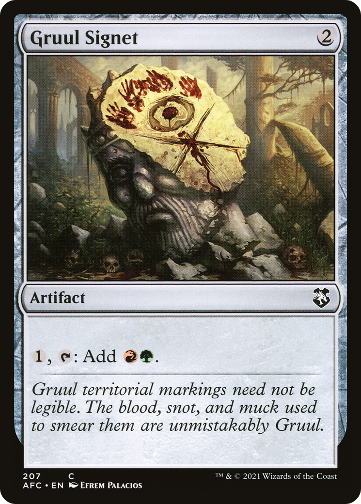 Gruul Signet [AFC-207]