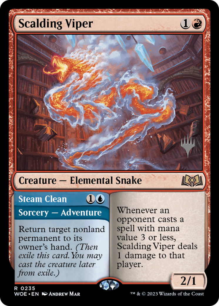 Scalding Viper // Steam Clean - Promo Pack [PWOE-235p]
