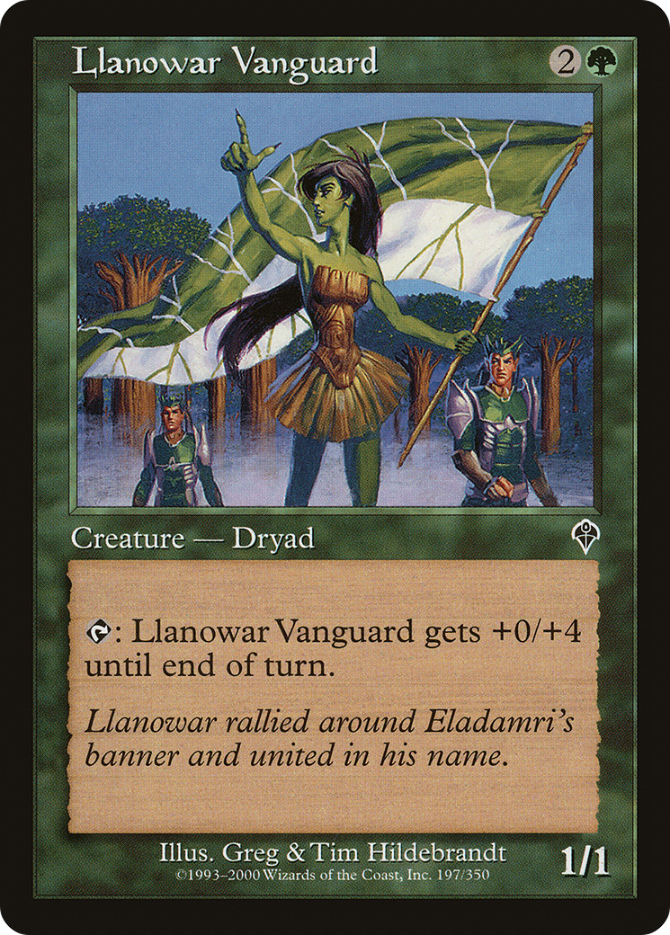 Llanowar Vanguard [INV-197]