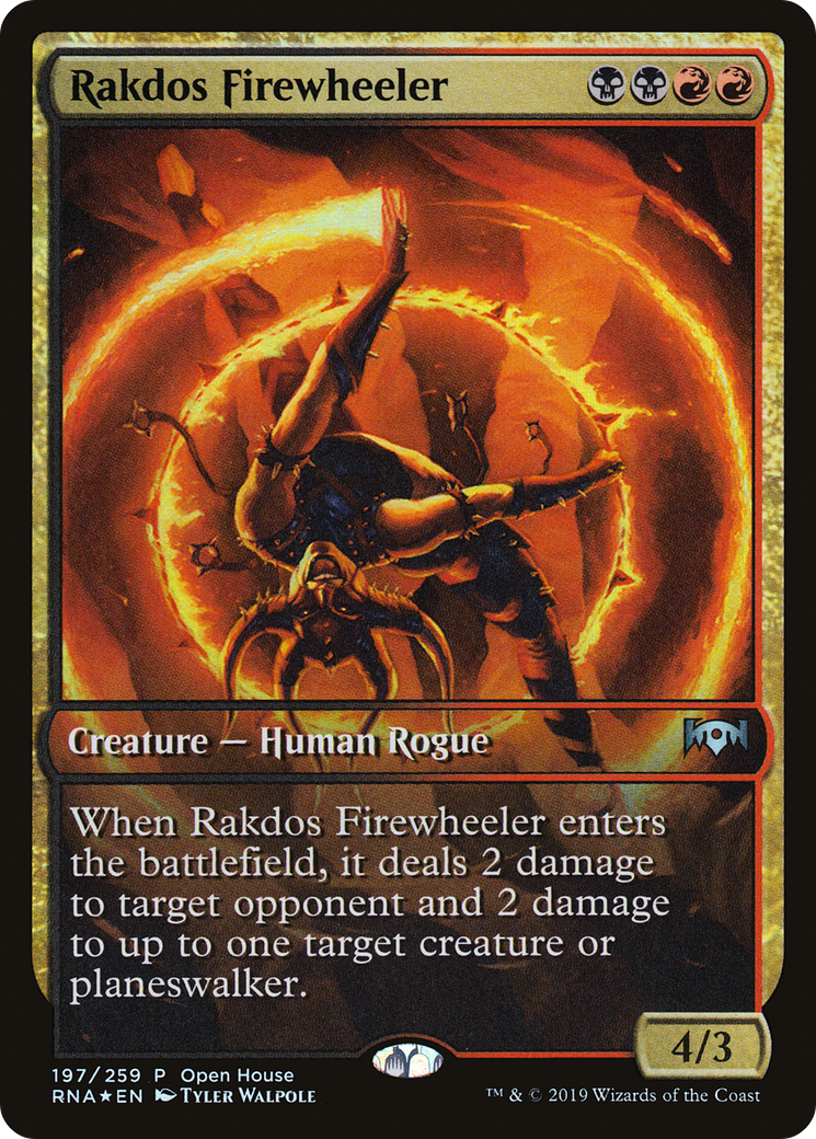 Rakdos Firewheeler - Full Art - Promo [PRNA-197]