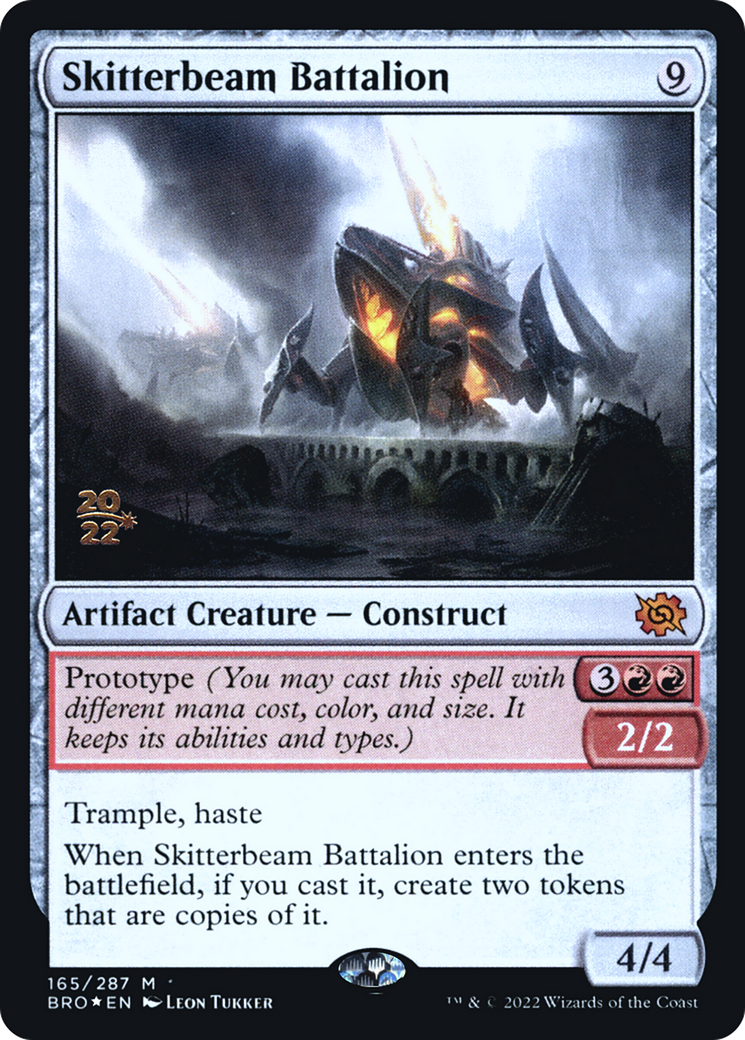 Skitterbeam Battalion - Prerelease Promo [PBRO-165s]