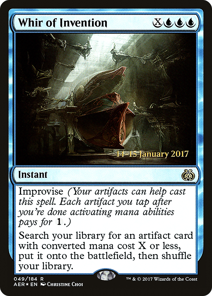 Whir of Invention - Prerelease Promo [PAER-49s]