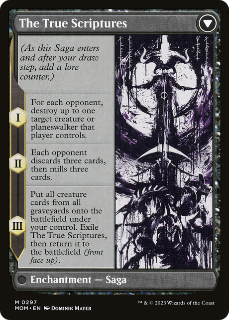 Sheoldred // The True Scriptures - Borderless - Showcase - Full Art [MOM-297]