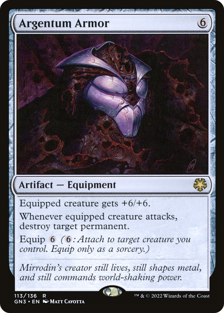 Argentum Armor [GN3-113]