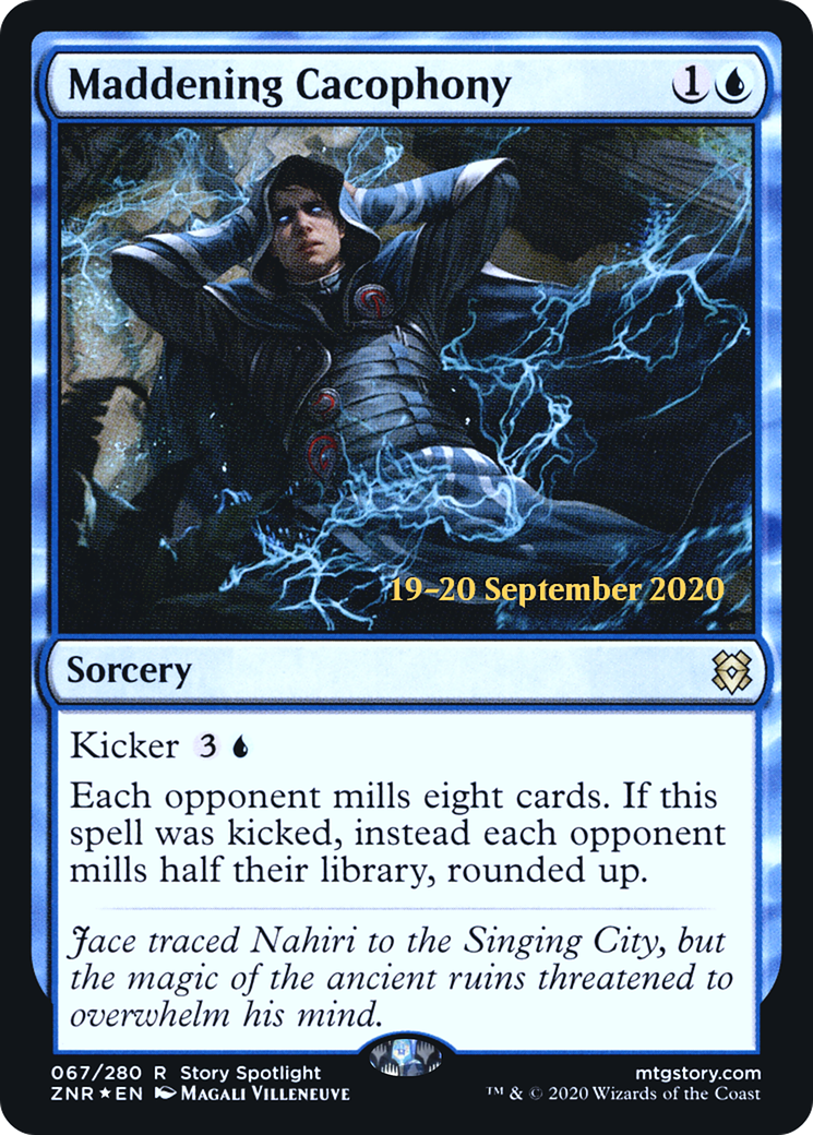 Maddening Cacophony - Prerelease Promo [PZNR-67s]