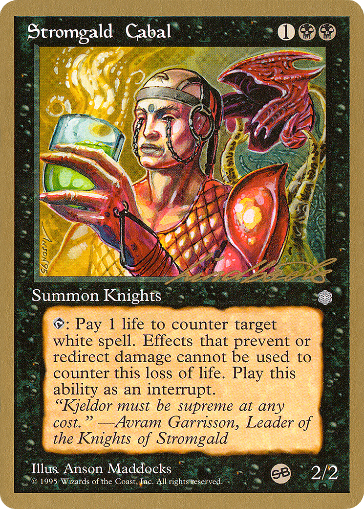Stromgald Cabal [PTC-ll166sb]