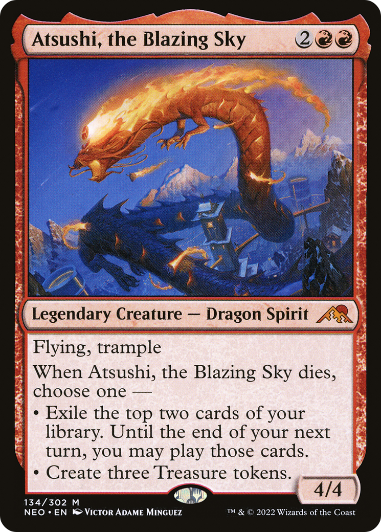 Atsushi, the Blazing Sky [NEO-134]