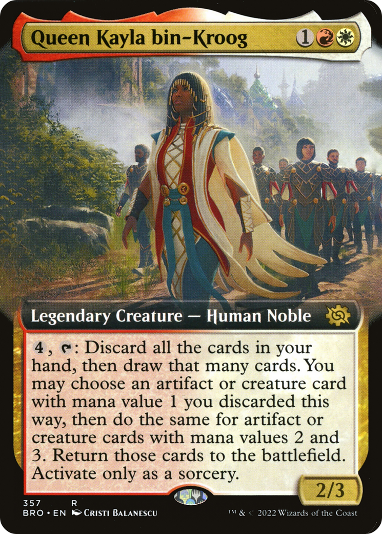Queen Kayla bin-Kroog - Extended Art [BRO-357]