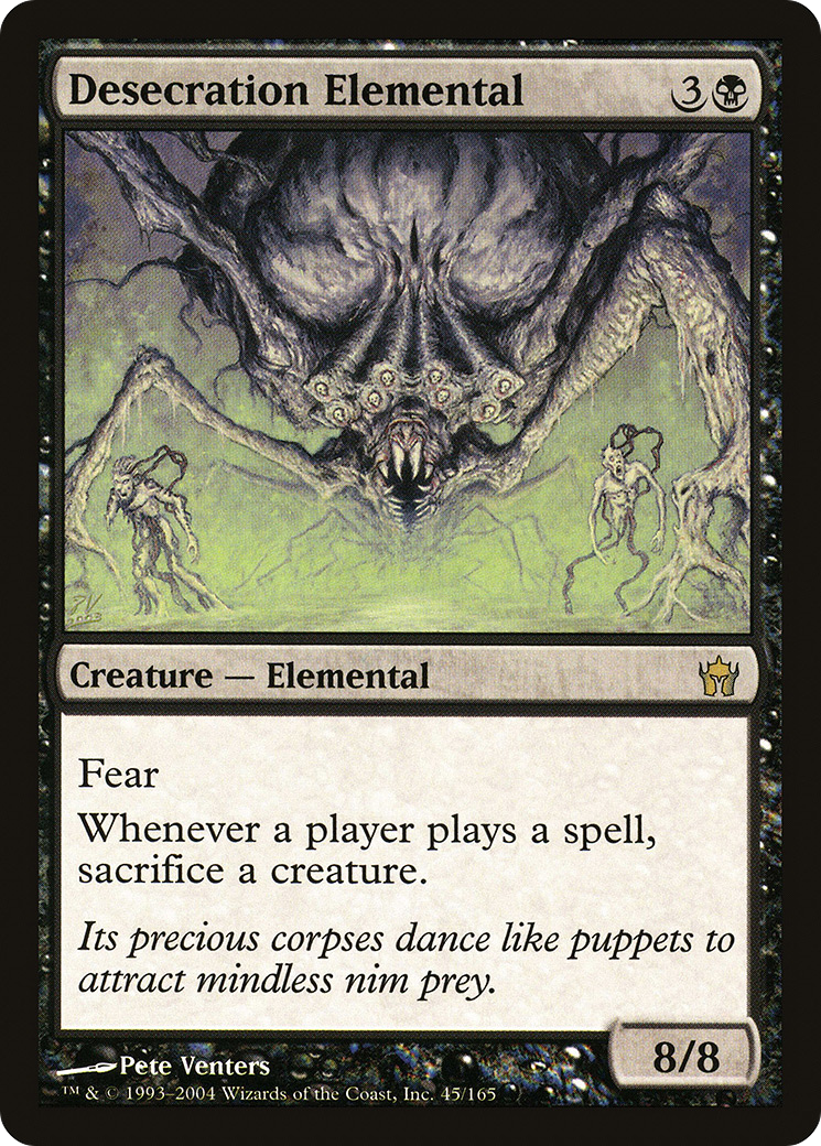 Desecration Elemental [5DN-45]