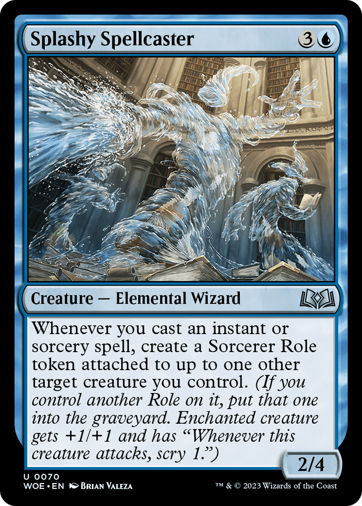 Splashy Spellcaster [WOE-70]