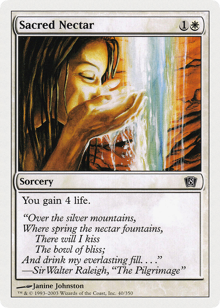 Sacred Nectar [8ED-40]