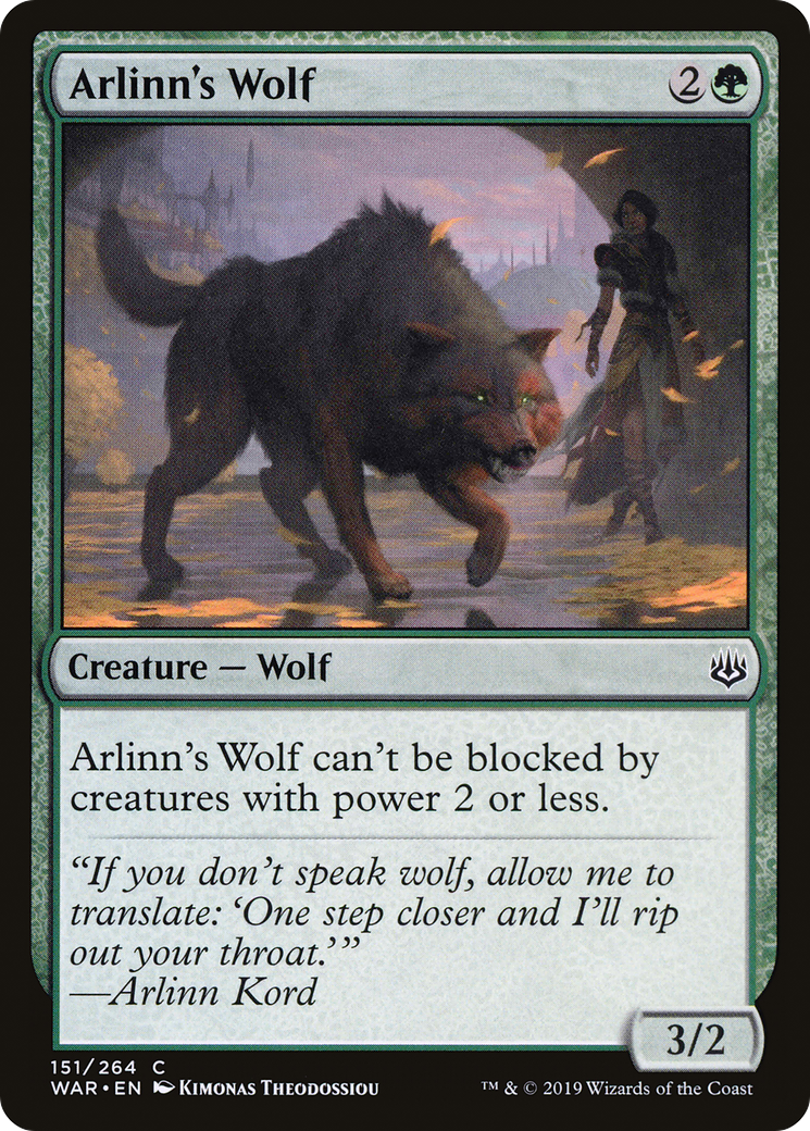 Arlinn's Wolf [WAR-151]
